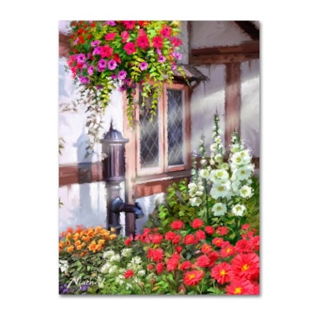 The Macneil Studio 'Cottage Garden' Canvas Art,14x19